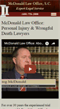 Mobile Screenshot of mcdonald-lawoffice.com